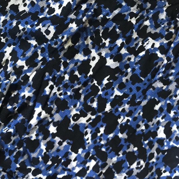 🛍 Dana Buchman Blue Sheer Blouse - Picture 4 of 4